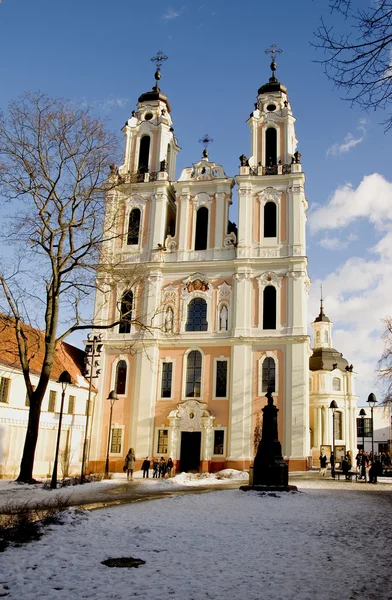 Iglesia de Catalina en Vilna — Foto de Stock