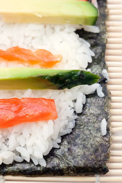 Sushi First Time Home Alone — Stock Photo, Image
