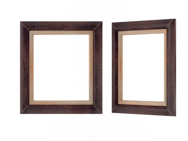 Leatherl frame — Stock Photo, Image