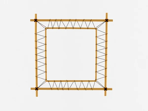 Bambool frame — Stock Photo, Image