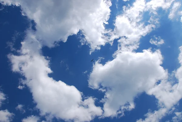 stock image Airplane on sky