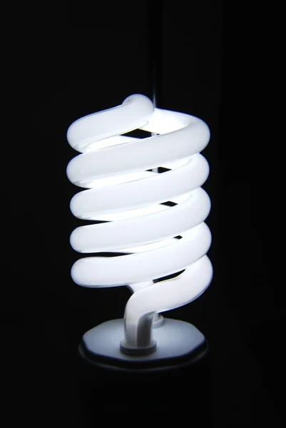 Spirallampe — Stockfoto