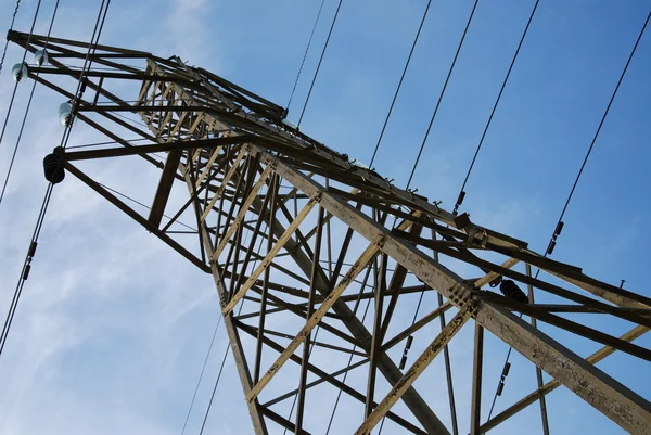 Electricity Pylon National Grid Power — Stock Photo, Image