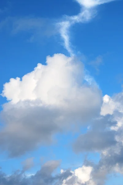 View Blue Clouds Sky — Stock Photo, Image