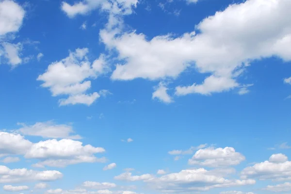 Weergave Blauwe Wolken Hemel — Stockfoto