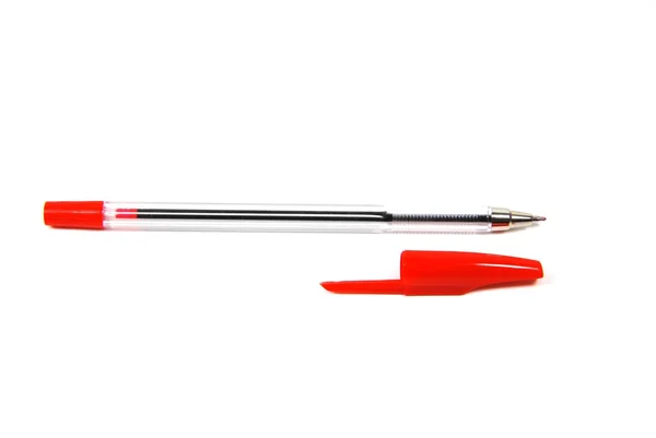 Red ball pen — Stock Photo, Image
