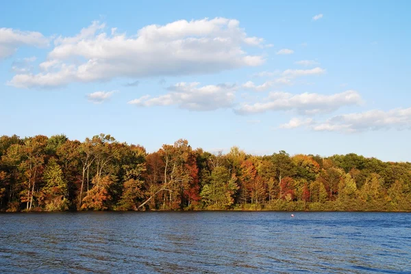 Beautiful Landscapes Lake Autumn — Stock Photo, Image