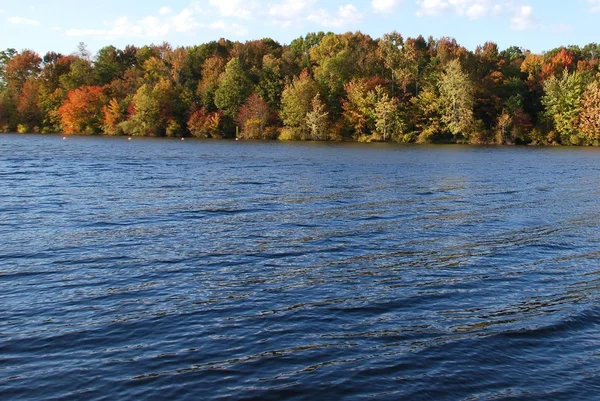 Beautiful Landscapes Lake Autumn — Stock Photo, Image