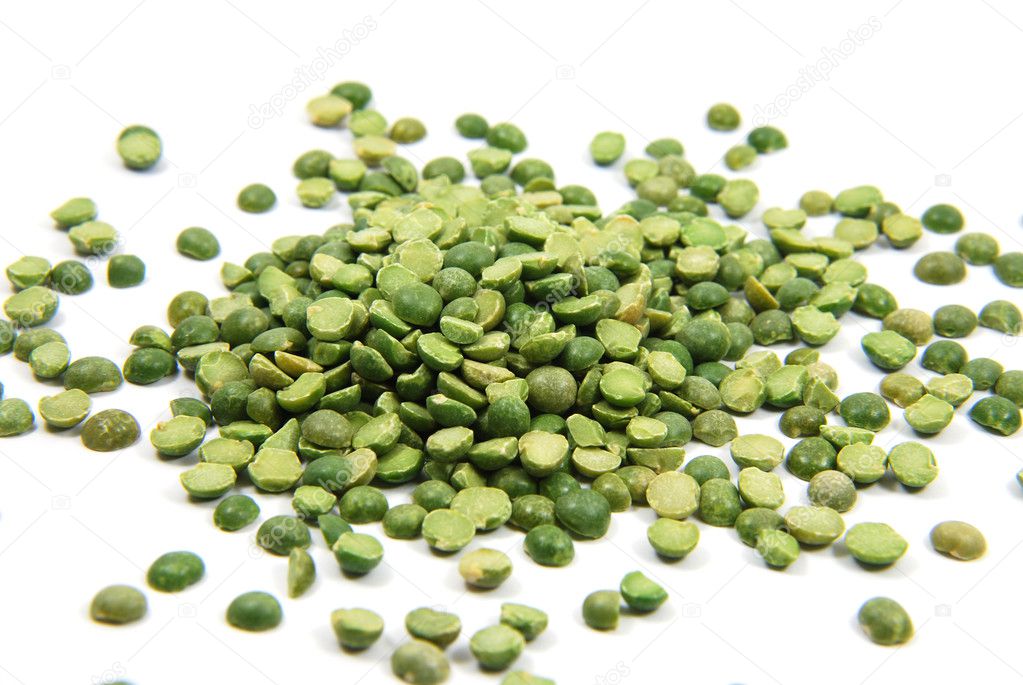 Dry green peas — Stock Photo © Virynchuk 4940040