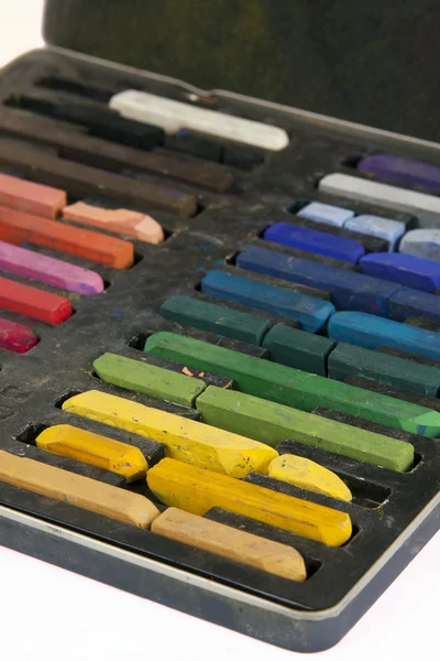 Rainbow Chalk — Stock Photo, Image