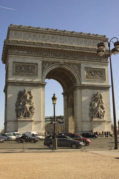 Дуга Тріумфального Парижа — стокове фото