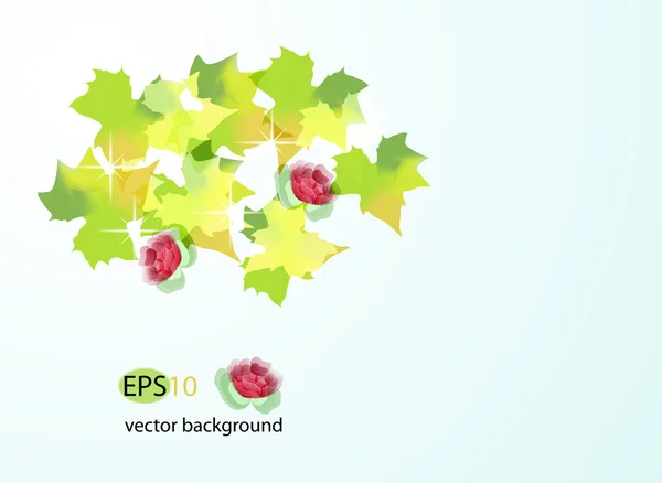 Spring Background Eps10 — Stock Vector