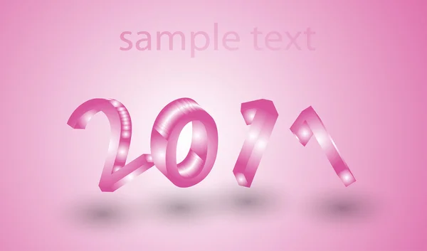 Vecteur de message 3d 2011 — Image vectorielle