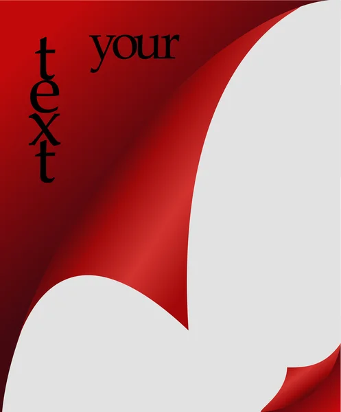 Texte Nouveau Sur Fond Rouge Eps8 — Image vectorielle