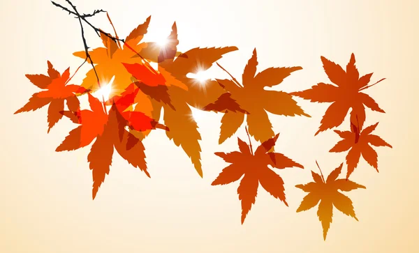 Jesieni w tle — Wektor stockowy