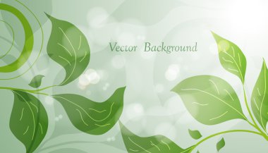 Floral background clipart