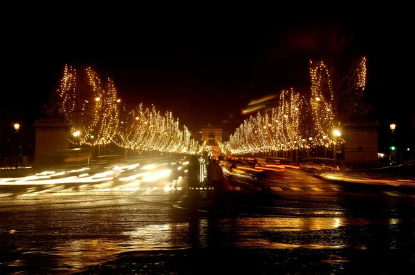 Arco de triunfo / Arco del Triunfo en París — Foto de Stock
