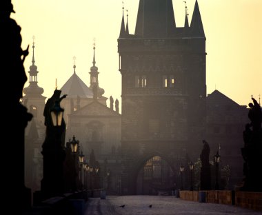 Charles Bridge, Prague clipart