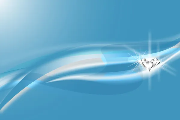 Lumière de diamant — Image vectorielle