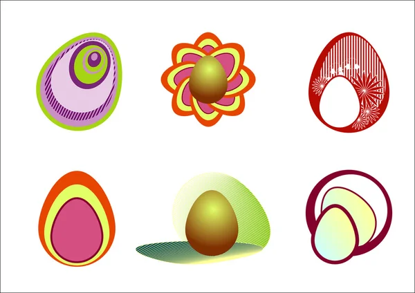 stock vector Easter Eggs