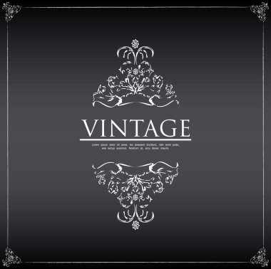 Vintage frame clipart