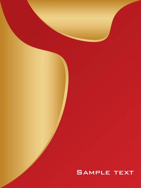 抽象的な赤い背景 ベクトル — ストックベクタ