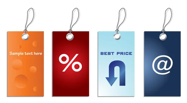 Marcadores Preços Especiais —  Vetores de Stock