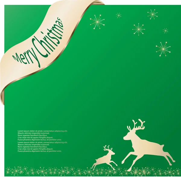 Ilustración vectorial para Navidad - Feliz Navidad — Vector de stock