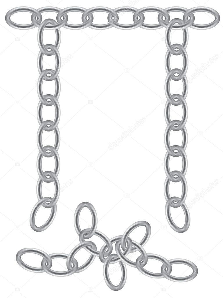 A series of chains
