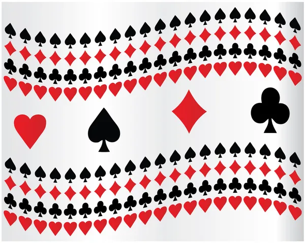 Poker fond — Image vectorielle