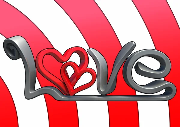 Text Saying Love Background — Stock Photo, Image