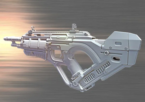 3D arma de alta tecnología — Foto de Stock