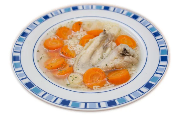 Chicken wing soup — Stock Photo, Image