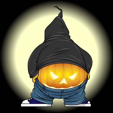 Halloween buttocks clipart