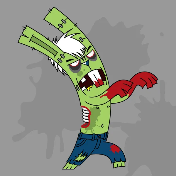 Zombie lapin — Image vectorielle