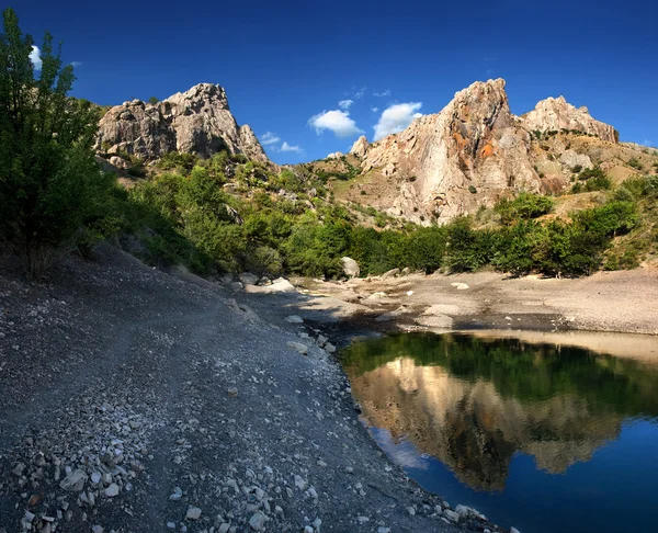 stock image Lake and mountains