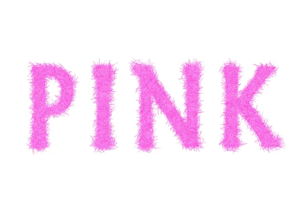 Перо розовое — стоковое фото