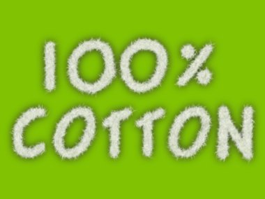 100 % cotton clipart