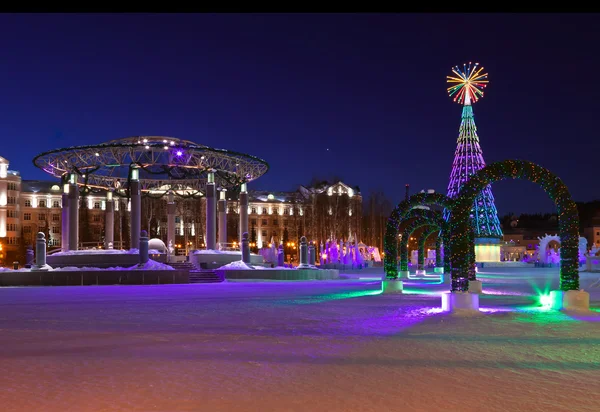 Praça do Natal — Fotografia de Stock