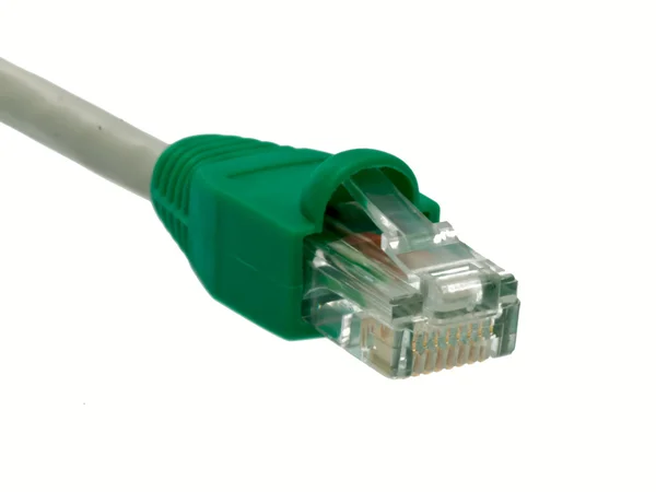 Aansluiting Voor Signaaloverdracht Informatie Voor Kabels Netwerken — Stockfoto