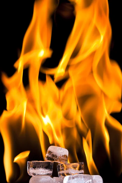 Tűz és jég — Stock Fotó