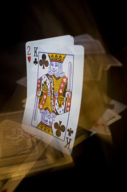 kötü bir el pokerde çekimde atılmış