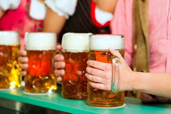In Bavarian Tracht — Stock Photo, Image