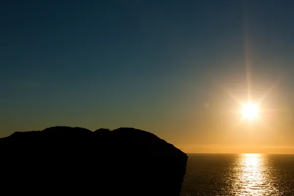 stock image Sunset over the ocean