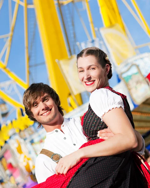 stock image Young and beautiful couple in