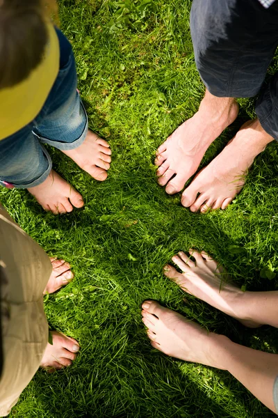 Série pieds sains : pieds d'hommes — Photo
