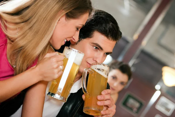 Group of in a bar or Stock Image