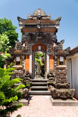 Temple in Mengwi clipart