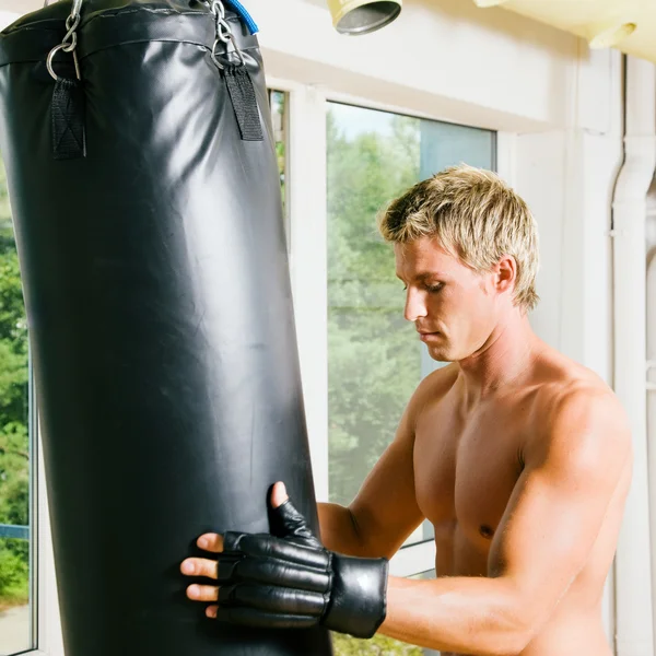 Kickboxer κλωτσάει — Φωτογραφία Αρχείου