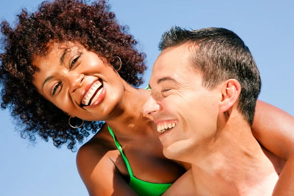 Couple in love - Woman of color — Stock Photo, Image